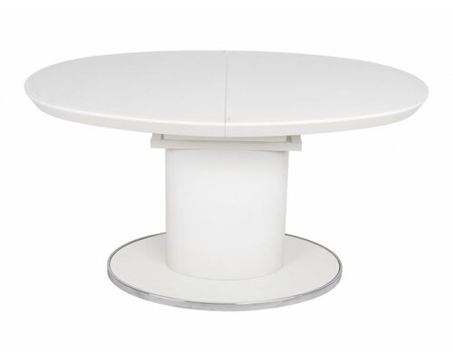 Стол обеденный ORLANDO (140/180*90*76cmH) белый - Фото №1