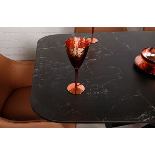 Стол обеденный WELLINGTON (180*90*76cmH керамика) черный - Фото №3