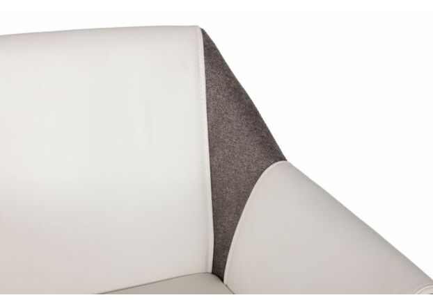 Кресло Toscana (61*62*82 см) белый/серый - Фото №2