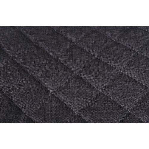 Стул VALENCIA (60*51*88 cm - текстиль) темно-серый - Фото №3
