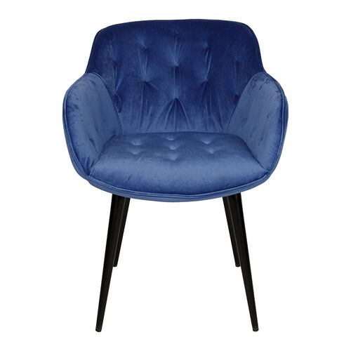 Кресло Viena (60*63*77,5 cm текстиль) синий - Фото №4