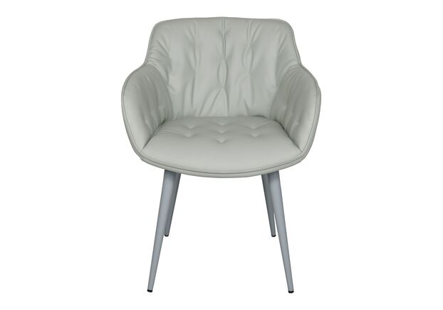 Кресло Viena (60*63*77,5 cm экокожа) светло серый - Фото №2