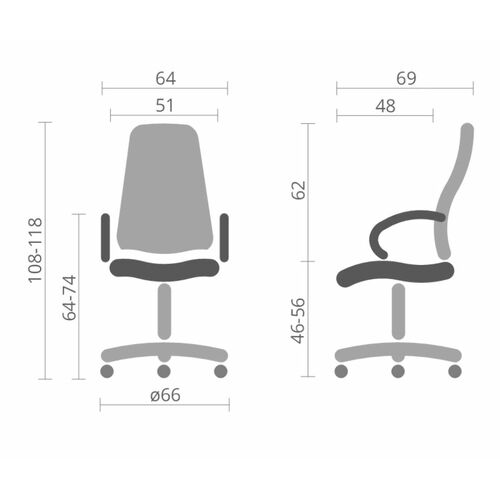 Кресло офисное Новый стиль MATRIX TILT CHR68 ECO-30 - Фото №4