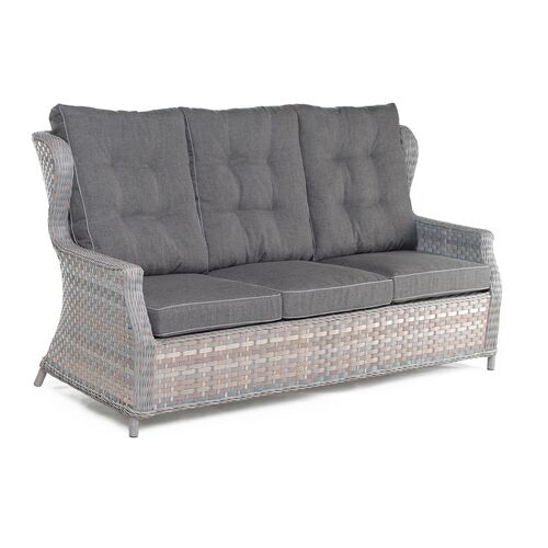 Комплект Глория серый ротанг (диван, стол, 2 кресла)  - Фото №3