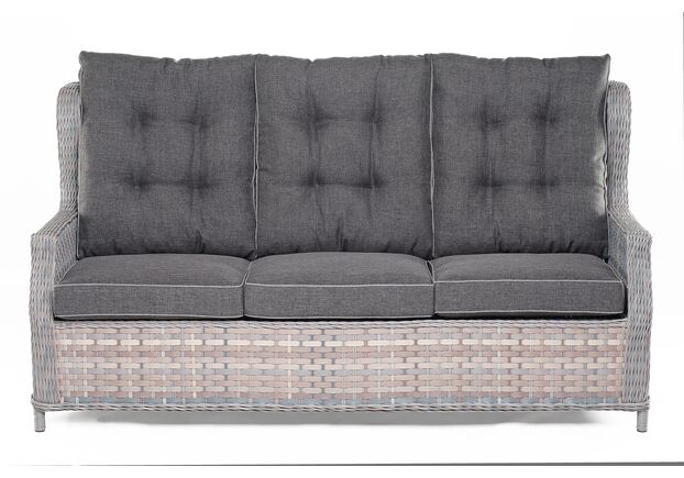 Комплект Глория серый ротанг (диван, стол, 2 кресла)  - Фото №2