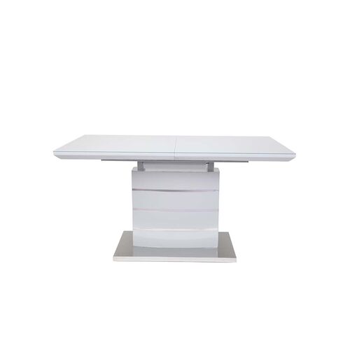 Стол обеденный раскладной Скайлайн 120/160*80 см серый - Фото №4