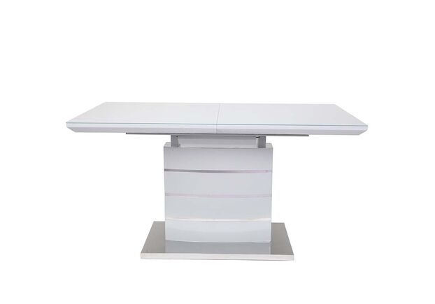 Стол обеденный раскладной Скайлайн 120/160*80 см серый - Фото №2