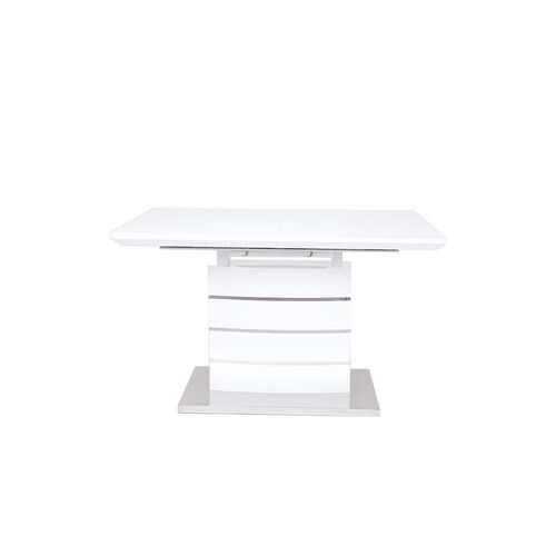Стол обеденный раскладной Скайлайн 140/180*80 см белый - Фото №4