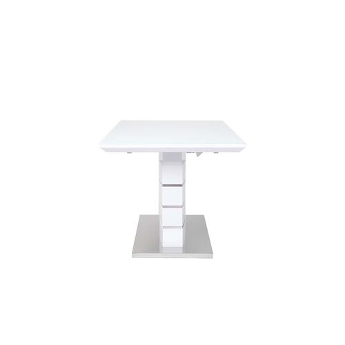 Стол обеденный раскладной Скайлайн 120/160*80 см белый - Фото №5