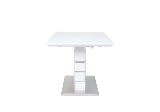 Стол обеденный раскладной Скайлайн 120/160*80 см белый - Фото №2