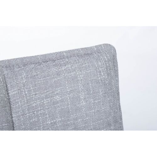 Стул поворотный MADRID (56*44*85 cm - текстиль)  рогожка светло-серый - Фото №3