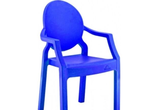 Кресло детское пластиковое Afacan синее - Фото №1