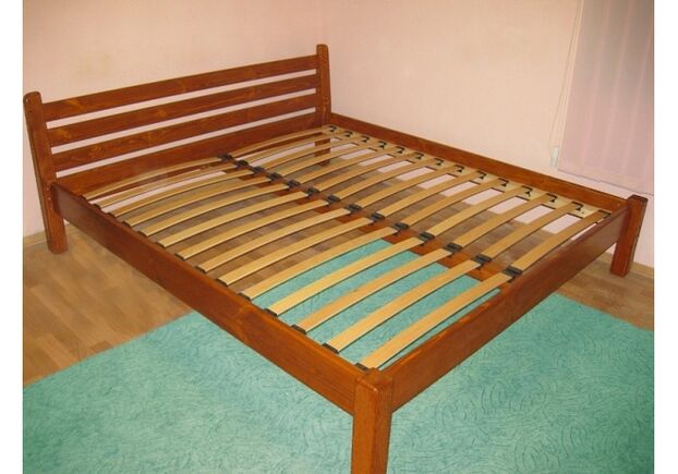 Двуспальная кровать из массива "Ирель" 1600*2000 мм - Фото №2