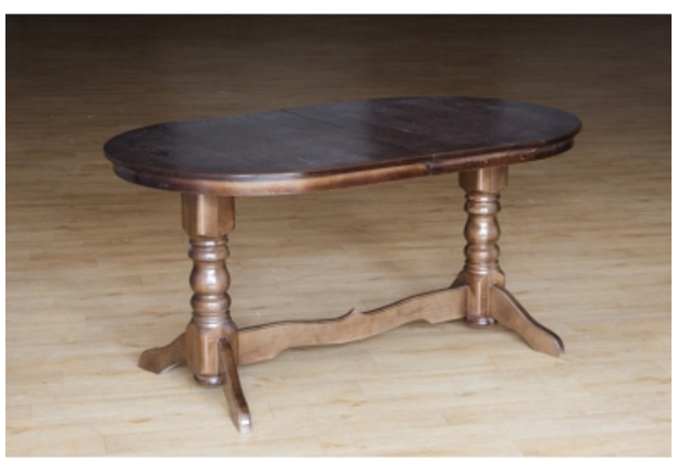 Розкладний стіл Говерла-2 1200(+400)х800 темний горіх - Фото №1