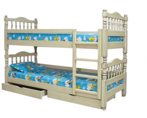 Кровать двухъярусная детская Кузя 01 90*200 см - Фото №1