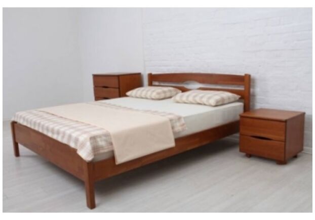 Кровать Ликерия-Люкс без изножья 120x200 см светлый орех - Фото №1