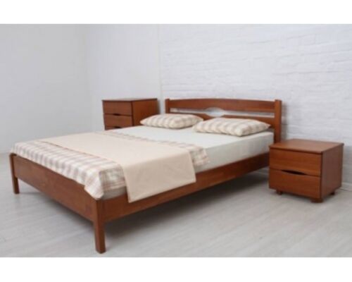 Кровать Ликерия-Люкс без изножья 160x200 см светлый орех - Фото №1