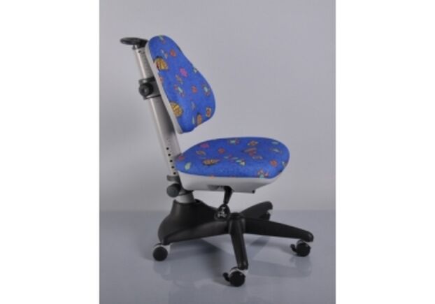 Ергономічне крісло Mealux Conan Y-317 BB оббивка синя з жучками - Фото №1