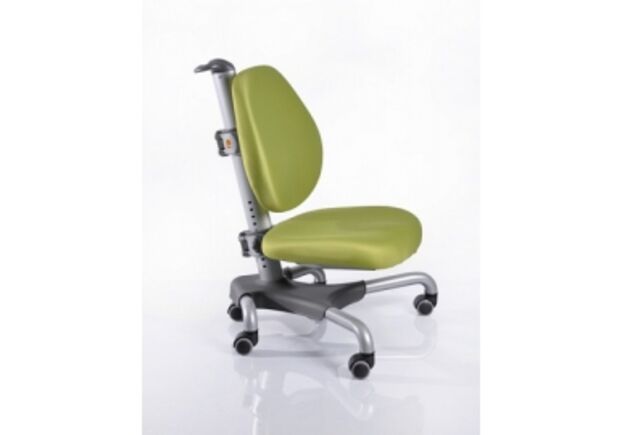Ергономічне крісло Mealux Nobel Y-517 SKZ сріблястий метал / оббивка зелена однотонна - Фото №1