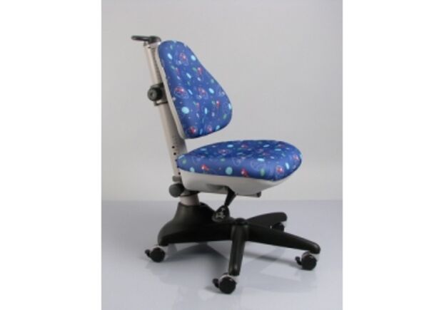 Ергономічне крісло Mealux Conan Y-317 F оббивка синя з м'ячиками - Фото №1
