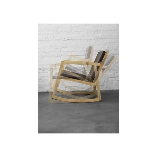 Кресло -качалка Rocking chair No.1 со съемными подушками - Фото №4