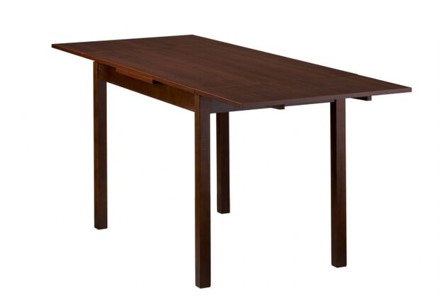 Стол обеденный деревянный раскладной Мелитополь Мебель Жанет 2 110(147)(184)*70 см орех CO-260R - Фото №2