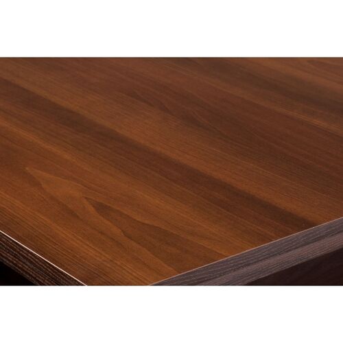 Стол обеденный деревянный раскладной Мелитополь Мебель Жанет 2 110(147)(184)*70 см орех CO-260R - Фото №3