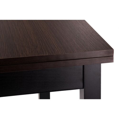 Стол обеденный деревянный раскладной Мелитополь Мебель Нордик 60(120)*80 см венге  CO-257V - Фото №4