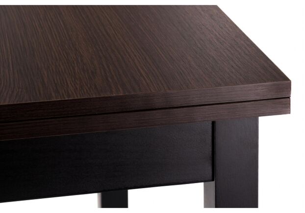 Стол обеденный деревянный раскладной Мелитополь Мебель Нордик 60(120)*80 см венге  CO-257V - Фото №2