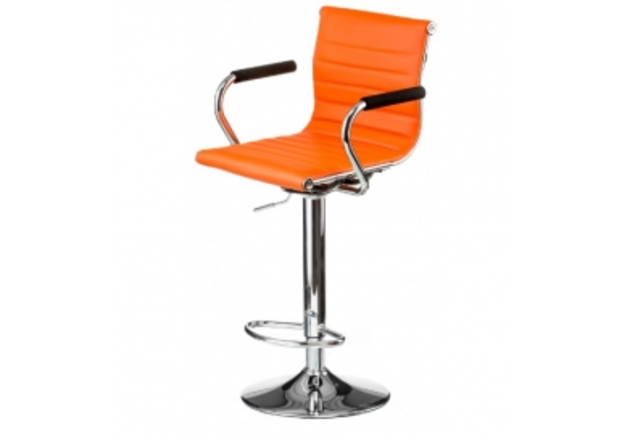 Кресло барное Bar orange plate - Фото №1
