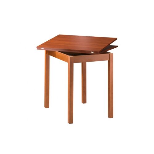 Стол обеденный деревянный раскладной Мелитополь Мебель Нордик 60(120)*80 см яблоня CO-257Y - Фото №6