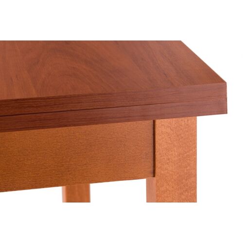 Стол обеденный деревянный раскладной Мелитополь Мебель Нордик 60(120)*80 см яблоня CO-257Y - Фото №4