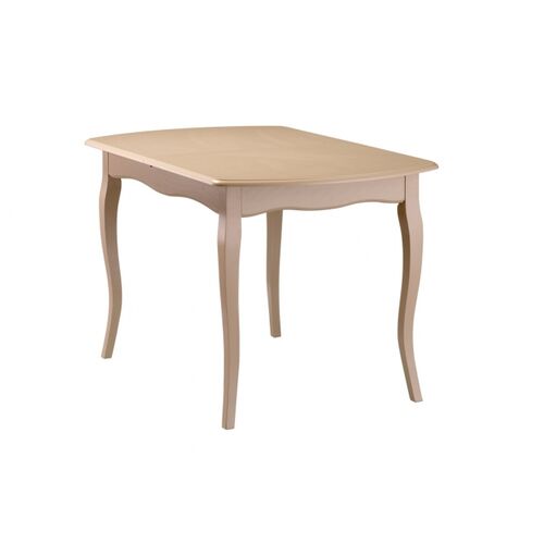 Стол обеденный деревянный раскладной Мелитополь Мебель Премьер 130(170)*80 см бежевый CO-294B - Фото №2