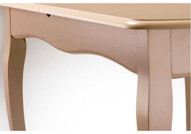 Стол обеденный деревянный раскладной Мелитополь Мебель Премьер 130(170)*80 см бежевый CO-294B - Фото №2