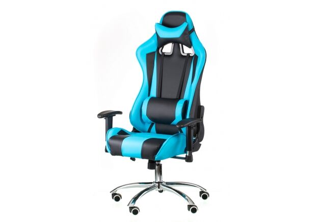 Кресло офисное SPECIAL4YOU ExtremeRace black/blue - Фото №2