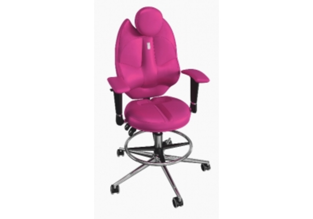 Кресло ортопедическое KULIK SYSTEM TRIO детское 8-14 лет цвет розовый - Фото №1