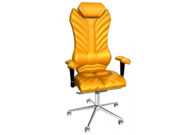 Кресло ортопедическое KULIK SYSTEM MONARCH цвет золотой - Фото №1