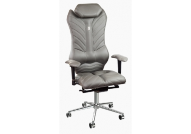 Кресло ортопедическое KULIK SYSTEM MONARCH цвет серый графит - Фото №1