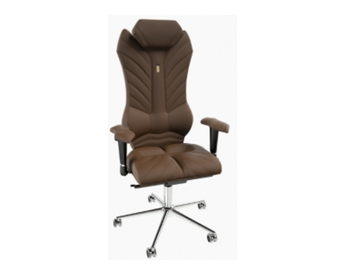 Кресло ортопедическое KULIK SYSTEM MONARCH цвет шоколад - Фото №1