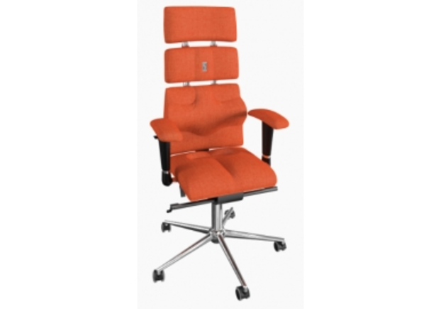 Кресло ортопедическое KULIK SYSTEM PYRAMID цвет оранжевый - Фото №1