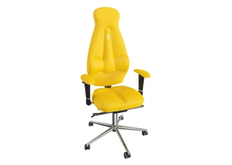 Кресло ортопедическое KULIK SYSTEM GALAXY цвет желтый