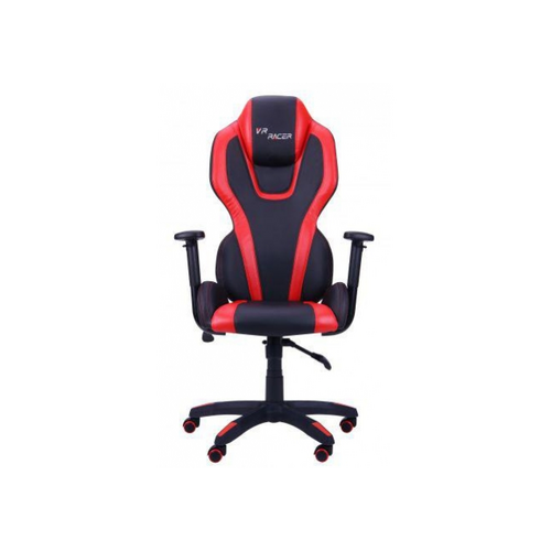 Кресло VR Racer Atom черный, PU черный/красный - Фото №3