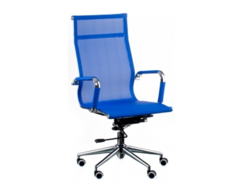 Крісло офісне Special4You Solano mesh blue - Фото №1