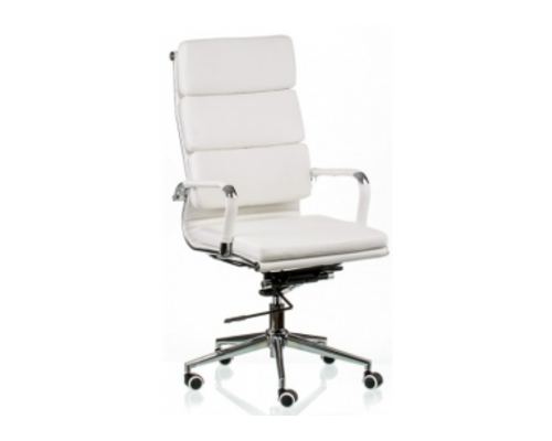 Крісло офісне Special4You Solano 2 artleather white - Фото №1