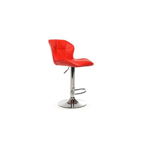 Барный стул B-70 кожзам красный /основание металл - Фото №6