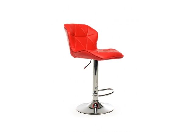 Барный стул B-70 кожзам красный /основание металл - Фото №2