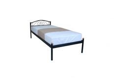 Кровать ALBA 90х200 см цвет черный