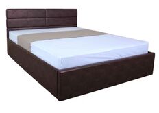 Кровать LAGUNA 160х200 см цвет коричневый с подъемным механизмом