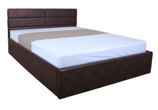 Кровать LAGUNA 160х200 см цвет коричневый с подъемным механизмом - Фото №1