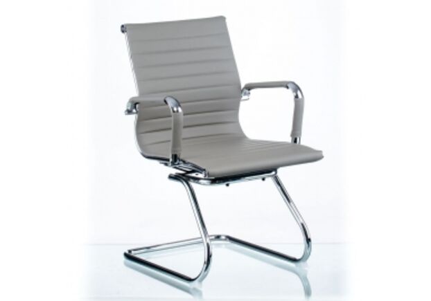 Кресло офисное Special4You Solano office artleather grey - Фото №1